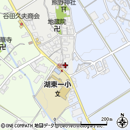 滋賀県東近江市僧坊町38周辺の地図