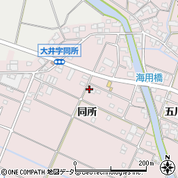 愛知県愛西市大井町同所297周辺の地図
