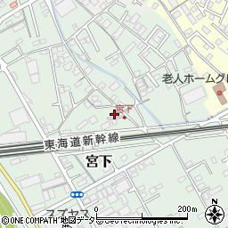 静岡県富士市宮下142-13周辺の地図