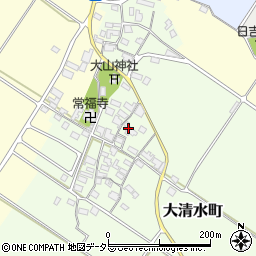 滋賀県東近江市大清水町309周辺の地図