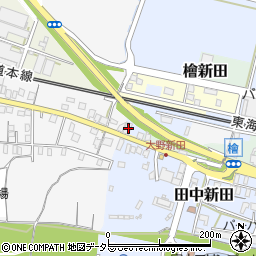 静岡県富士市田中新田27-16周辺の地図