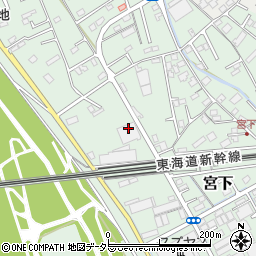 静岡県富士市宮下132-1周辺の地図