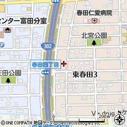 富田教会周辺の地図