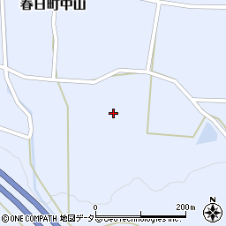 兵庫県丹波市春日町中山1193周辺の地図