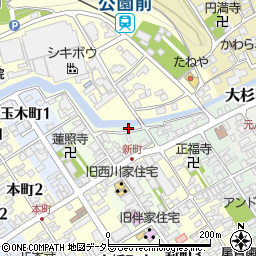 遠久邑 八幡堀店周辺の地図
