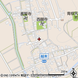 滋賀県近江八幡市船木町1255周辺の地図