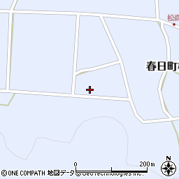 兵庫県丹波市春日町松森746周辺の地図