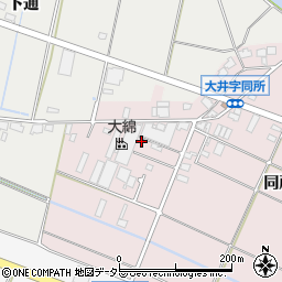 愛知県愛西市大井町同所102-1周辺の地図