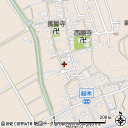 滋賀県近江八幡市船木町1289周辺の地図