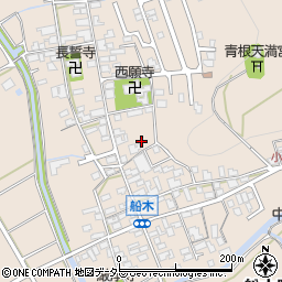 滋賀県近江八幡市船木町1255-1周辺の地図