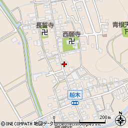 滋賀県近江八幡市船木町1256周辺の地図