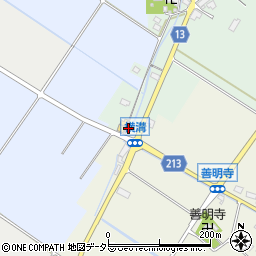 滋賀県東近江市南菩提寺町652周辺の地図