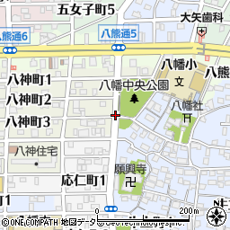 応仁町周辺の地図