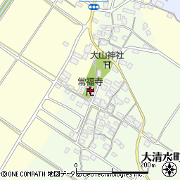 滋賀県東近江市大清水町227周辺の地図