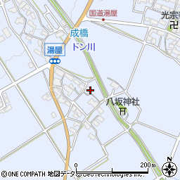 滋賀県東近江市湯屋町1067周辺の地図