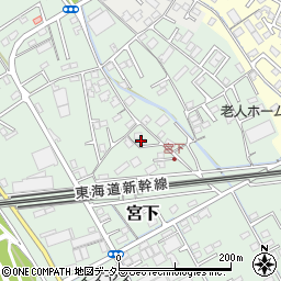 静岡県富士市宮下142-7周辺の地図