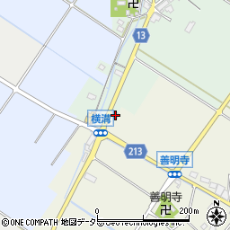 滋賀県東近江市南菩提寺町638周辺の地図