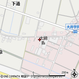 愛知県愛西市大井町同所97周辺の地図