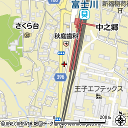 平和食堂周辺の地図