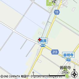 滋賀県東近江市南菩提寺町651周辺の地図