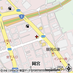 餃子の王将 沼津店周辺の地図
