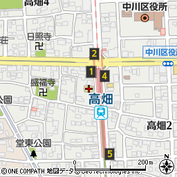 くら寿司名古屋高畑店周辺の地図