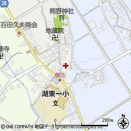 滋賀県東近江市僧坊町37-4周辺の地図