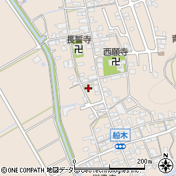 滋賀県近江八幡市船木町1290周辺の地図