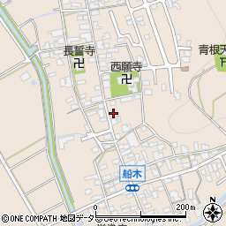 滋賀県近江八幡市船木町1258周辺の地図