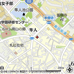 愛知県名古屋市昭和区広路町石坂41周辺の地図