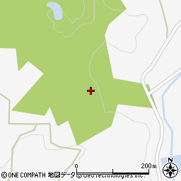 愛知県北設楽郡設楽町東納庫青木沢周辺の地図