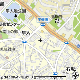 愛知県名古屋市昭和区広路町石坂45周辺の地図