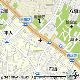 愛知県名古屋市昭和区広路町石坂80-18周辺の地図