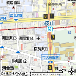 マックスバリュ瑞穂桜山店周辺の地図