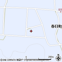 兵庫県丹波市春日町松森736周辺の地図
