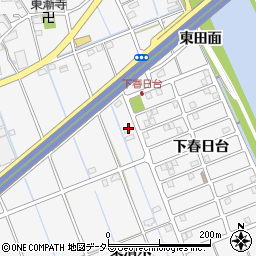 愛知県津島市鹿伏兎町東清水周辺の地図