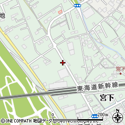 静岡県富士市宮下129周辺の地図