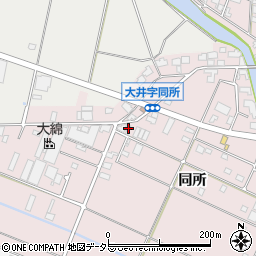 愛知県愛西市大井町同所246周辺の地図