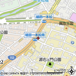 愛知県名古屋市天白区元植田1丁目107周辺の地図