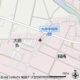 愛知県愛西市大井町同所247周辺の地図