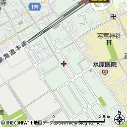 滋賀県近江八幡市安土町常楽寺38-42周辺の地図