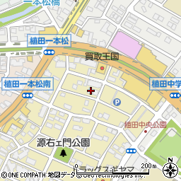 愛知県名古屋市天白区元植田1丁目607周辺の地図