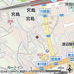 静岡県富士市川成島692-8周辺の地図