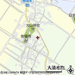 滋賀県東近江市大清水町293周辺の地図