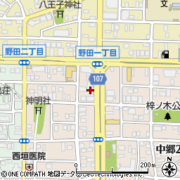 愛知県名古屋市中川区打中1丁目7周辺の地図