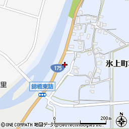 兵庫県丹波市氷上町稲畑793周辺の地図