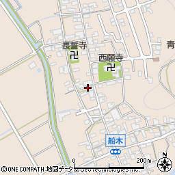 滋賀県近江八幡市船木町1262周辺の地図