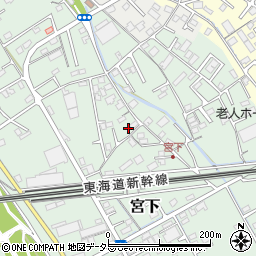 静岡県富士市宮下125周辺の地図