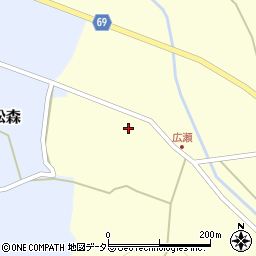 兵庫県丹波市春日町広瀬929周辺の地図