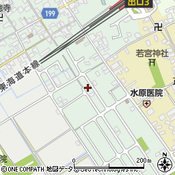 滋賀県近江八幡市安土町常楽寺38-43周辺の地図